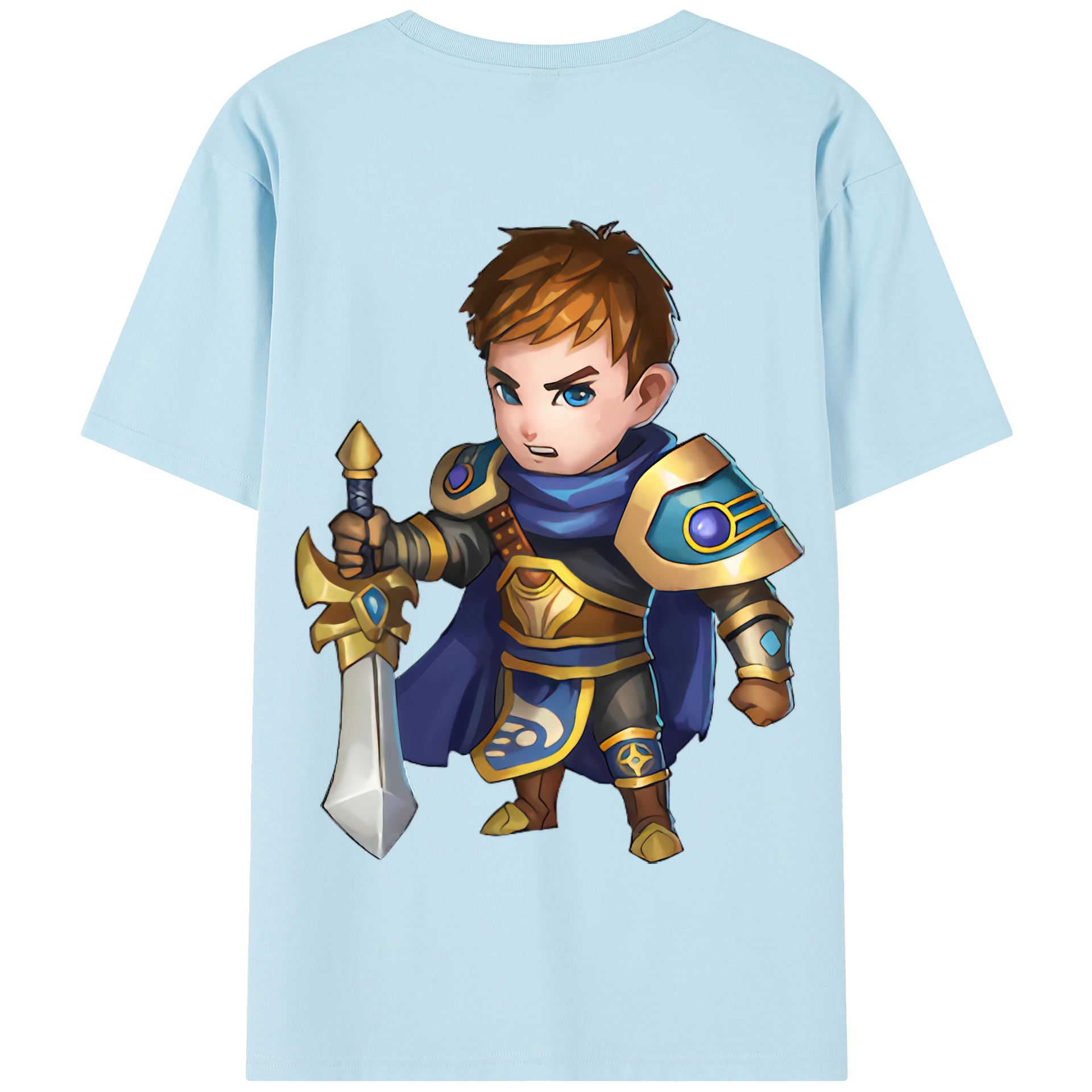 リーグ・オブ・レジェンド League of Legends LOL 綿100％半袖Tシャツ（背面プリント）